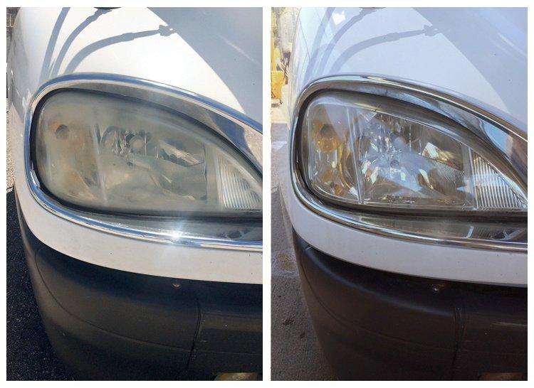 Headlight restoration